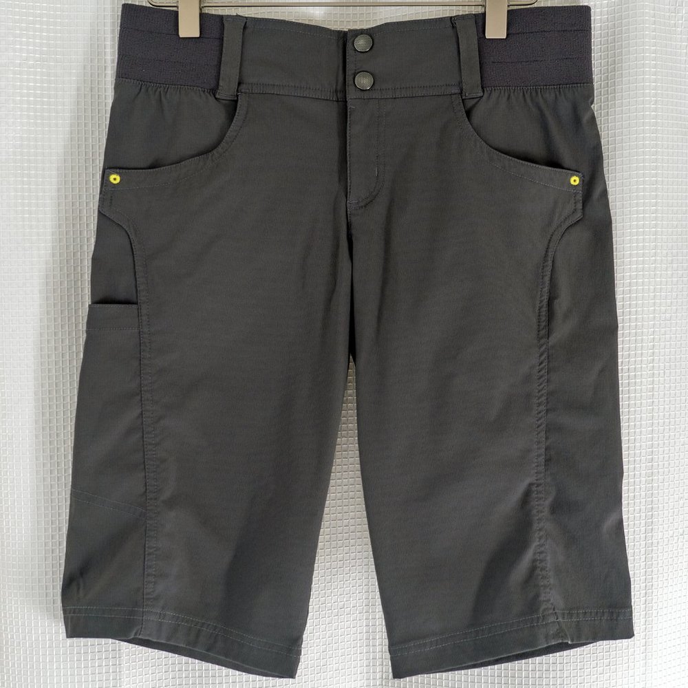 Title Nine Clamber Shorts, gray, size 4, 13” inseam